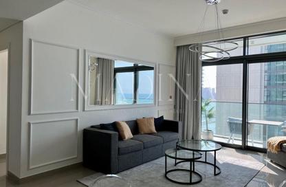 شقة - غرفة نوم - 1 حمام للايجار في برج Beach Vista 2 - بيتش فيستا - إعمار بيتشفرونت - دبي هاربور - دبي