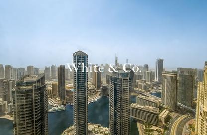 Apartment - 2 - 3 for rent in Al Fattan Marine Tower - Al Fattan Marine Towers - Jumeirah Beach Residence - Dubai