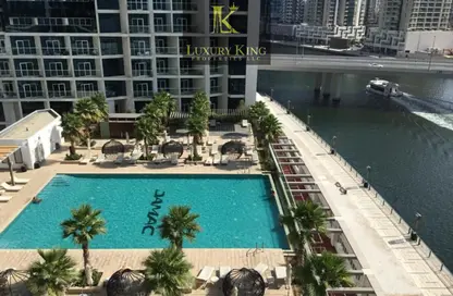 Apartment - Studio - 1 Bathroom for sale in Damac Maison Prive A - Damac Maison Prive - Business Bay - Dubai