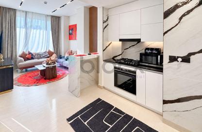 Apartment - 1 - 1 for rent in Trillionaire Residences - Business Bay - Dubai