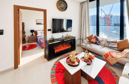 Apartment - 1 - 1 for rent in Trillionaire Residences - Business Bay - Dubai