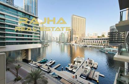 Apartment - 1 - 1 for rent in Marina Quays East - Marina Quays - Dubai Marina - Dubai
