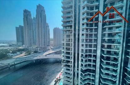 Office Space - Studio - 2 Bathrooms for rent in Al Manara Tower - Business Bay - Dubai
