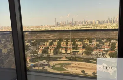 شقة - غرفة نوم - 2 حمامات للايجار في كلاود تاور - مثلث قرية جميرا - دبي