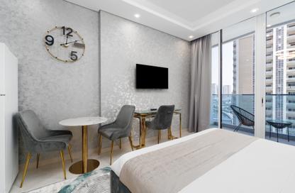 Apartment - Studio - 1 Bathroom for rent in Waves Tower - Business Bay - Dubai