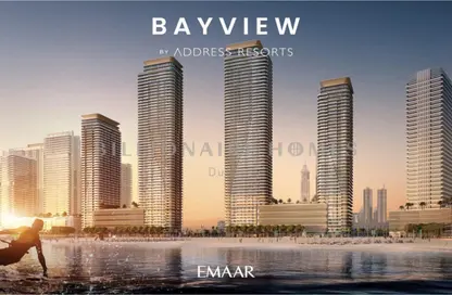 Apartment - 1 Bedroom - 1 Bathroom for sale in Bayview - EMAAR Beachfront - Dubai Harbour - Dubai