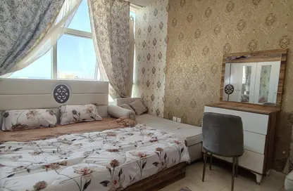 Apartment - Studio - 1 Bathroom for rent in Orient Tower 1 - Orient Towers - Al Bustan - Ajman