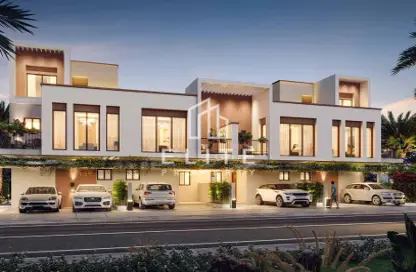 Townhouse - 6 Bedrooms - 7 Bathrooms for sale in Costa Brava 1 - Costa Brava at DAMAC Lagoons - Damac Lagoons - Dubai