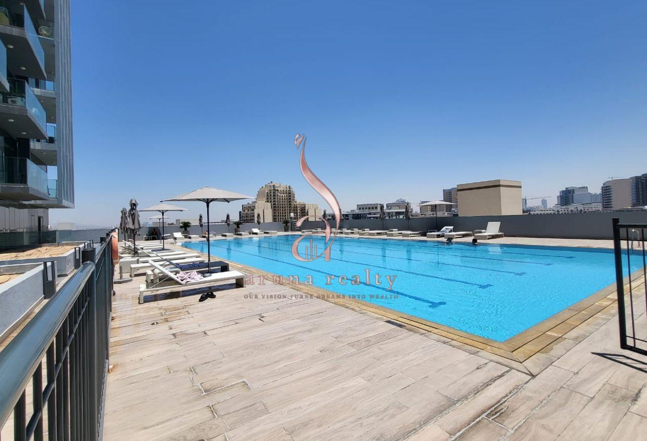 Elegant 1BR | Pool View | Bloom Towers, JVC photo 21