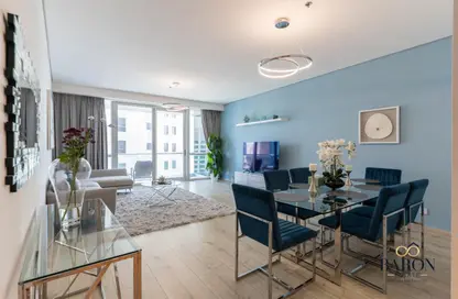 شقة - 2 غرف نوم - 3 حمامات للايجار في برج الفتان - أبراج الفتان مارين - جميرا بيتش ريزيدنس - دبي