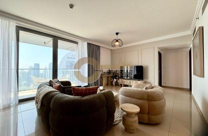 Apartment - 3 Bedrooms - 3 Bathrooms for rent in Boulevard Point - Downtown Dubai - Dubai Apartment - 3 Bedrooms - 3 Bathrooms for rent in Boulevard Point - Downtown Dubai - Dubai