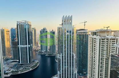 Apartment - 3 Bedrooms - 3 Bathrooms for rent in Lake Terrace - JLT Cluster D - Jumeirah Lake Towers - Dubai