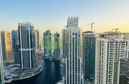 شقة - 3 غرف نوم - 3 حمامات للايجار في ليك تيراس - (JLT) مجمع D - أبراج بحيرات الجميرا - دبي