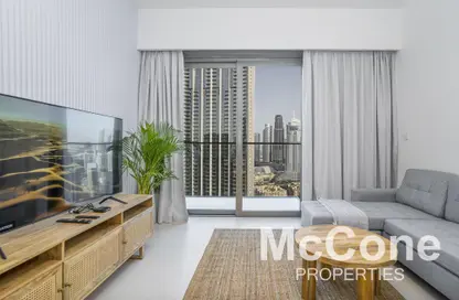 شقة - غرفة نوم - 1 حمام للايجار في برج التاج - وسط مدينة دبي - دبي