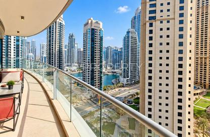 Apartment - 2 - 3 for rent in Trident Grand Residence - Dubai Marina - Dubai