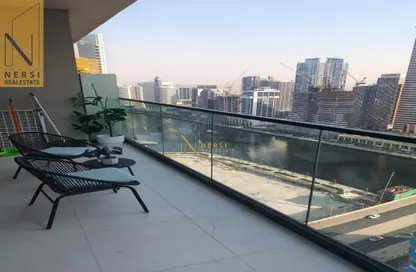 شقة - غرفة نوم - 1 حمام للايجار في برج زادا - الخليج التجاري - دبي