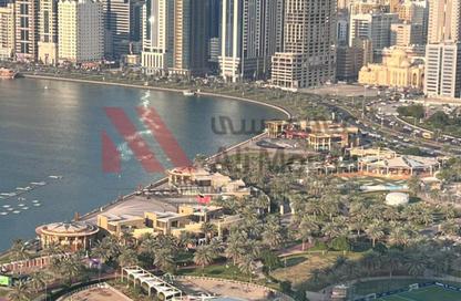 Apartment - 2 Bedrooms - 4 Bathrooms for rent in Ali Mousa Tower 1 - Al Majaz 2 - Al Majaz - Sharjah