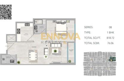 Apartment - 1 - 2 for sale in Azha Views - Al Amerah - Ajman
