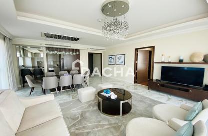 Apartment - 3 - 4 for rent in The Address Residence Fountain Views 2 - The Address Residence Fountain Views - Downtown Dubai - Dubai