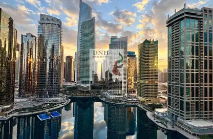 Apartment - Studio - 1 Bathroom for rent in Dubai Arch - JLT Cluster G - Jumeirah Lake Towers - Dubai