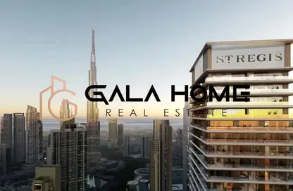 شقة - 2 غرف نوم - 2 حمامات للبيع في سانت ريجيس ريزيدنس - برج خليفة - وسط مدينة دبي - دبي