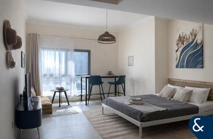 Apartment - Studio - 1 Bathroom for rent in Zumurud Tower - Dubai Marina - Dubai