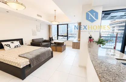 Apartment - 1 Bathroom for rent in Al Waleed Paradise - JLT Cluster R - Jumeirah Lake Towers - Dubai