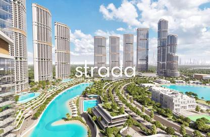 Apartment - 1 - 2 for sale in 350 Riverside Crescent - Sobha Hartland II - Bukadra - Dubai