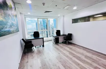 Office Space - Studio - 4 Bathrooms for rent in Aspin Tower - Sheikh Zayed Road - Dubai