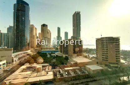 Office Space - 4 Bedrooms - 2 Bathrooms for rent in Al Habtoor Business Tower - Dubai Marina - Dubai