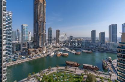 Apartment - 2 Bedrooms - 3 Bathrooms for rent in Sparkle Tower 2 - Sparkle Towers - Dubai Marina - Dubai
