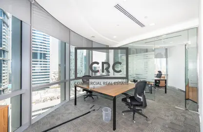 Office Space - Studio - 1 Bathroom for rent in North Tower - Emirates Financial Towers - DIFC - Dubai