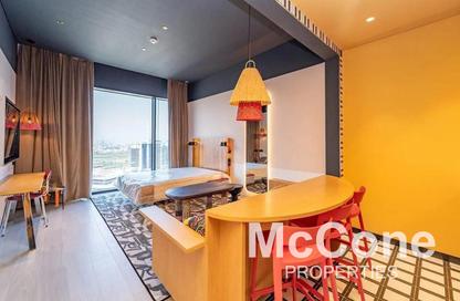 Apartment - Studio - 1 Bathroom for rent in Mama Shelter Residences - Business Bay - Dubai