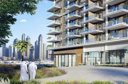 Apartment - 2 Bedrooms - 2 Bathrooms for rent in Beach Mansion Tower 2 - Beach Mansion - EMAAR Beachfront - Dubai Harbour - Dubai
