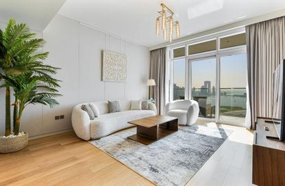 Apartment - 3 Bedrooms - 4 Bathrooms for rent in Sunrise Bay Tower 1 - Sunrise Bay - EMAAR Beachfront - Dubai Harbour - Dubai