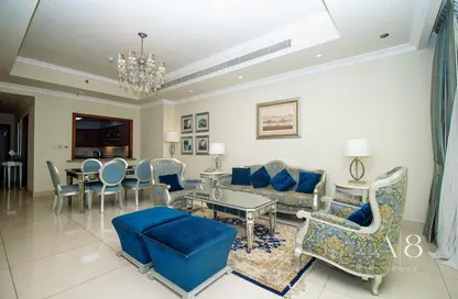 Apartment - 2 Bedrooms - 3 Bathrooms for rent in Kempinski Palm Residence - The Crescent - Palm Jumeirah - Dubai