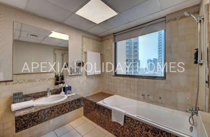 Hotel and Hotel Apartment - 4 Bedrooms - 3 Bathrooms for rent in Suha JBR Hotel Apartments - Jumeirah Beach Residence - Dubai Hotel and Hotel Apartment - 4 Bedrooms - 3 Bathrooms for rent in Suha JBR Hotel Apartments - Jumeirah Beach Residence - Dubai
