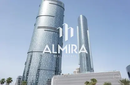 شقة - غرفة نوم - 2 حمامات للايجار في صن تاور - شمس أبوظبي - جزيرة الريم - أبوظبي