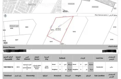 Land - Studio for sale in Al Jurf 2 - Al Jurf - Ajman Downtown - Ajman