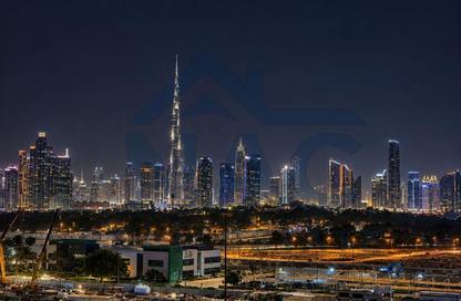 Apartment - 2 - 2 for rent in Binghatti Pinnacle - Dubai Healthcare City 2 - Al Jaddaf - Dubai
