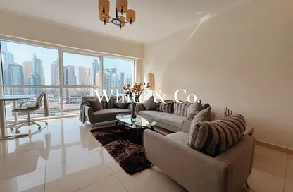 Apartment - 1 Bedroom - 2 Bathrooms for rent in Saba Tower 3 - JLT Cluster Q - Jumeirah Lake Towers - Dubai