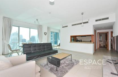 Apartment - 2 Bedrooms - 3 Bathrooms for rent in Attessa Tower - Marina Promenade - Dubai Marina - Dubai