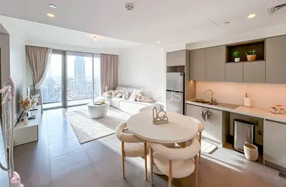 شقة - 2 غرف نوم - 2 حمامات للايجار في برج كريك جيت 1 - بوابة الخور - مرسى خور دبي - دبي