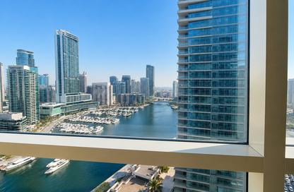 Apartment - 1 Bedroom - 2 Bathrooms for rent in Marina Quays West - Marina Quays - Dubai Marina - Dubai