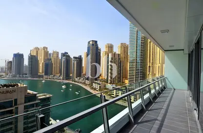 Apartment - 2 Bedrooms - 2 Bathrooms for rent in Silverene Tower A - Silverene - Dubai Marina - Dubai