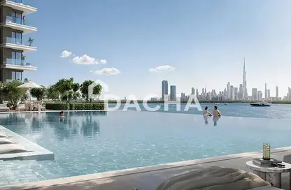 شقة - غرفة نوم - 1 حمام للبيع في بايشور في كريك بيتش مبنى 1 - باي شور - جريك بيتش - مرسى خور دبي - دبي