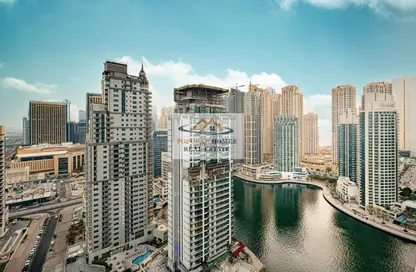 Apartment - 1 Bedroom - 1 Bathroom for rent in Time Place Tower - Dubai Marina - Dubai
