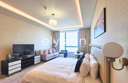 Apartment - Studio - 1 Bathroom for rent in The Palm Tower - Palm Jumeirah - Dubai