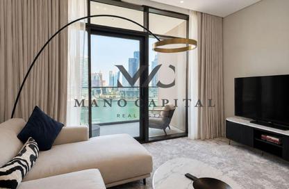 Apartment - 1 - 2 for rent in Peninsula Five - Peninsula - Business Bay - Dubai