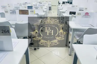 Office Space - Studio - 3 Bathrooms for rent in Al Rashidiya Towers - Al Rashidiya - Ajman Downtown - Ajman